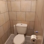 The toilets.